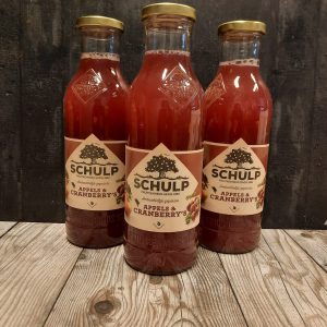 Schulp appel cranberrysap Hugo Bogers Boerderijwinkel