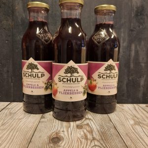 Schulp appels vlierbessensap Hugo Bogers Boerderijwinkel