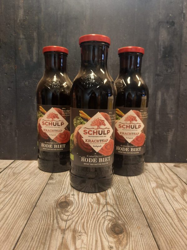 Schulp krachtsap rode bieten Hugo Bogers Boerderijwinkel